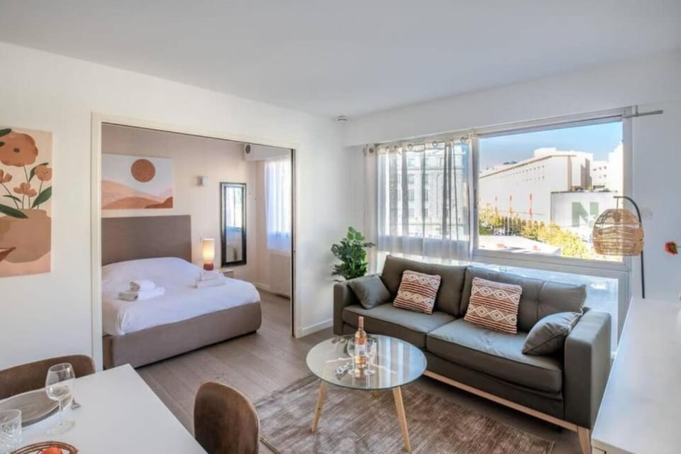 MY CASA - JOFFRE 2-4 - Bright Central 1 bedroom Near Massena Apartment in Nice