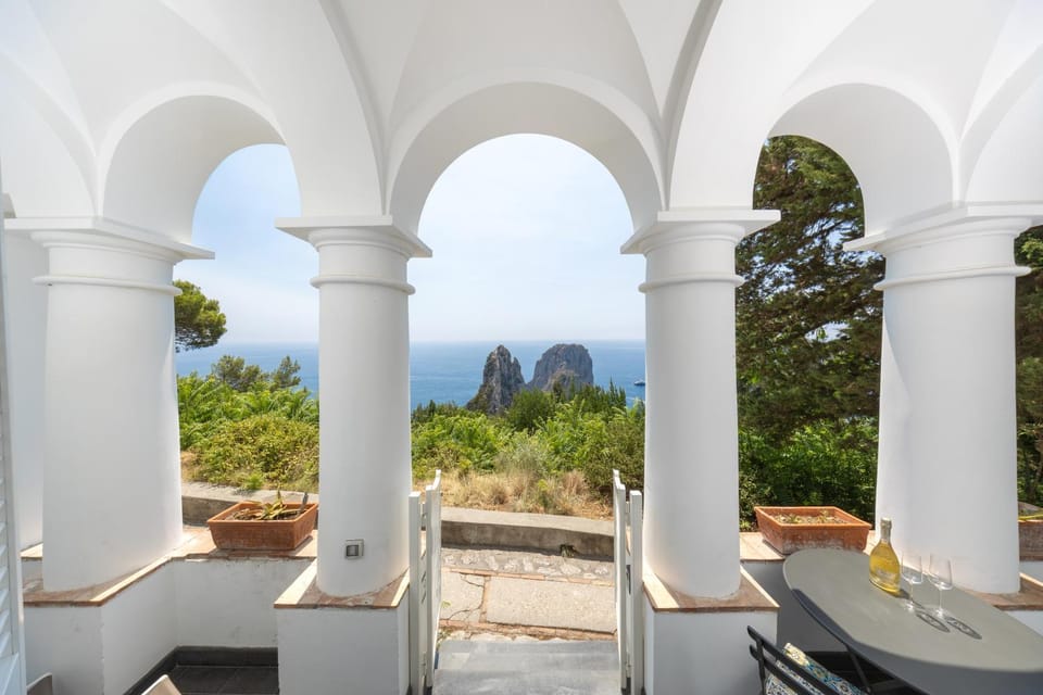 Patio, Nearby landmark, Natural landscape, View (from property/room), Balcony/Terrace, Sea view