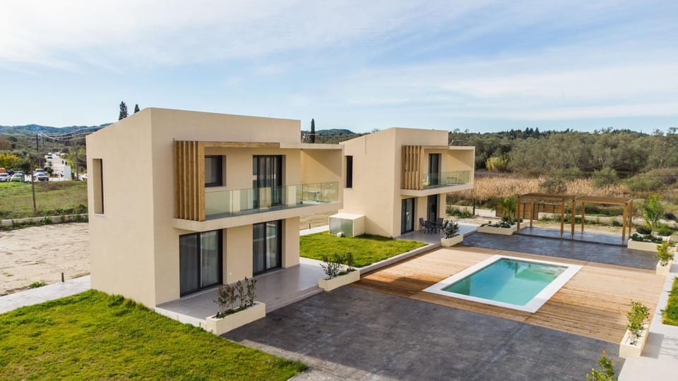 Natural landscape, Garden, Garden view, Pool view, Swimming pool