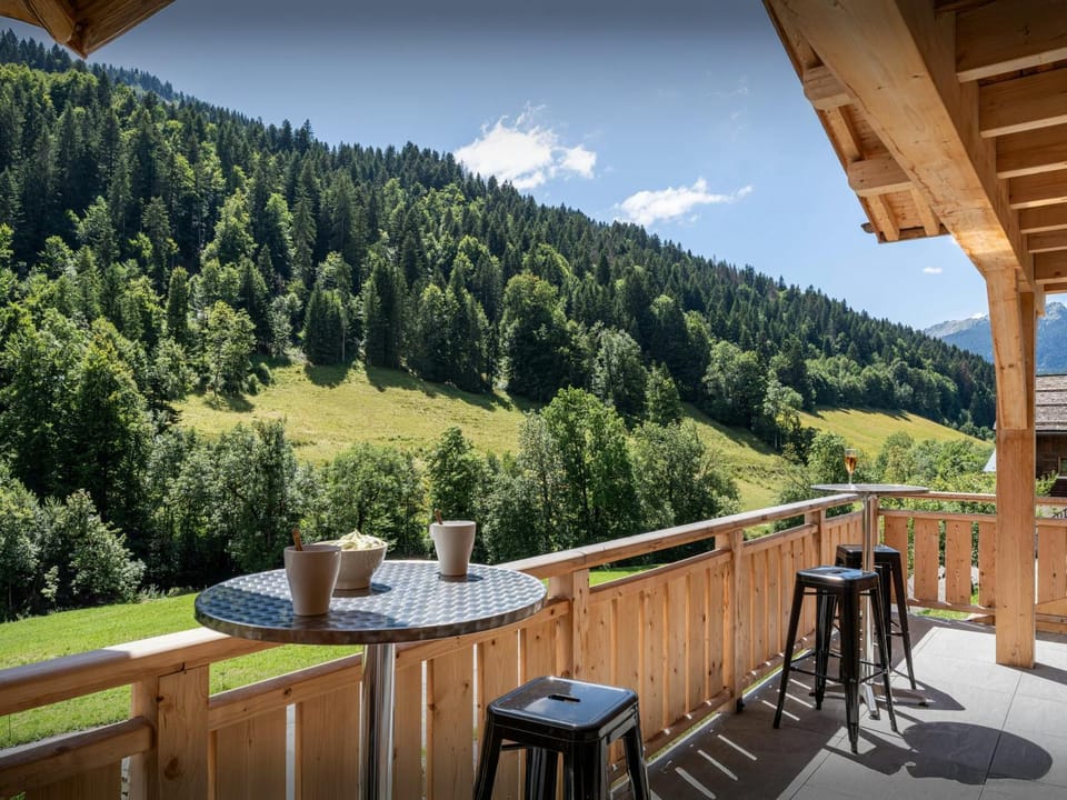 Day, Natural landscape, Summer, View (from property/room), Balcony/Terrace, Mountain view