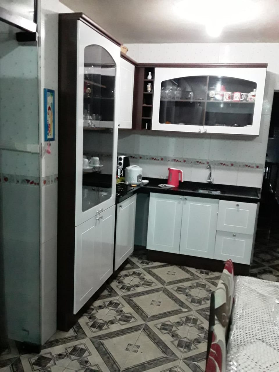 Kitchen or kitchenette, dishwasher, minibar, oven, stove