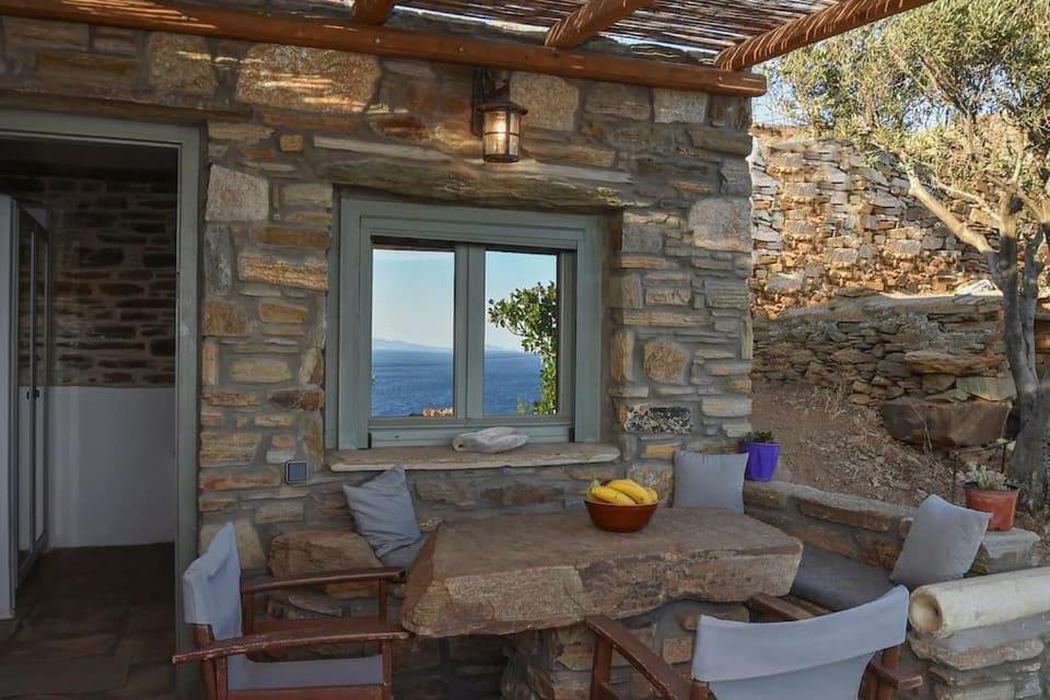 Patio, Natural landscape, View (from property/room), Balcony/Terrace, Seating area, Sea view