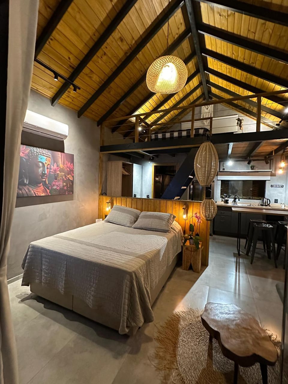 Cabanas Sonho Rosa - com banheira hidro e cesta de café cortesia na primeira manhã Chalet in Imbituba