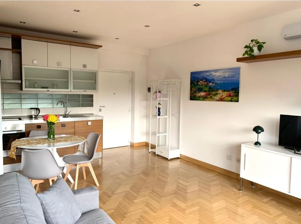TV and multimedia, Kitchen or kitchenette, Living room, Seating area, Dining area, stove