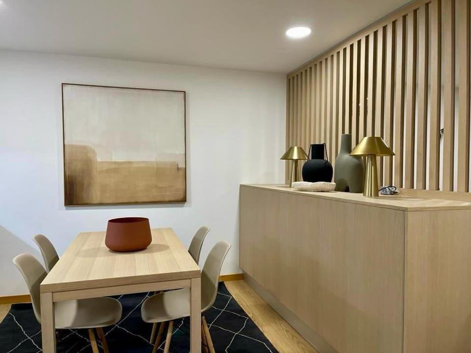 Dining area, hair dresser