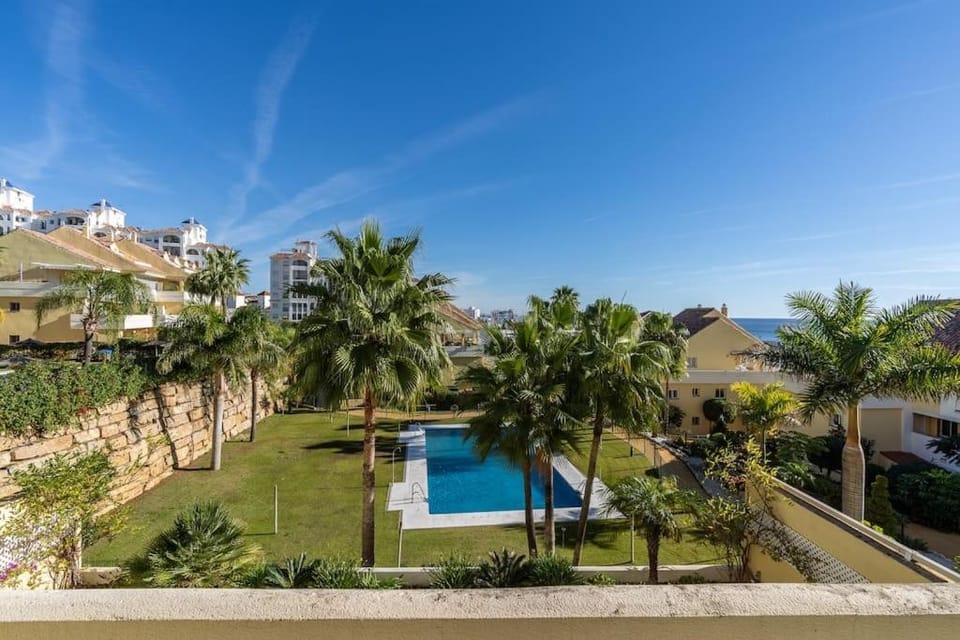 Garden, View (from property/room), Garden view, Pool view, Sea view, Swimming pool