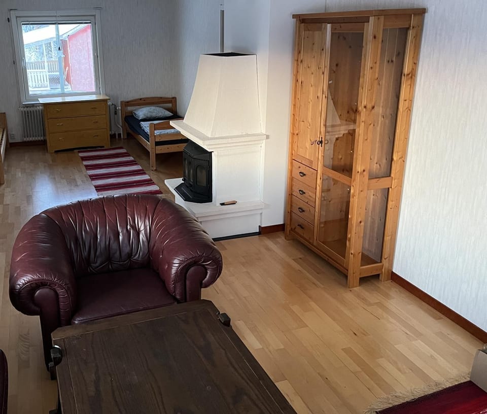 House in the middle of forests and lakes House in Norrbotten County, Sweden