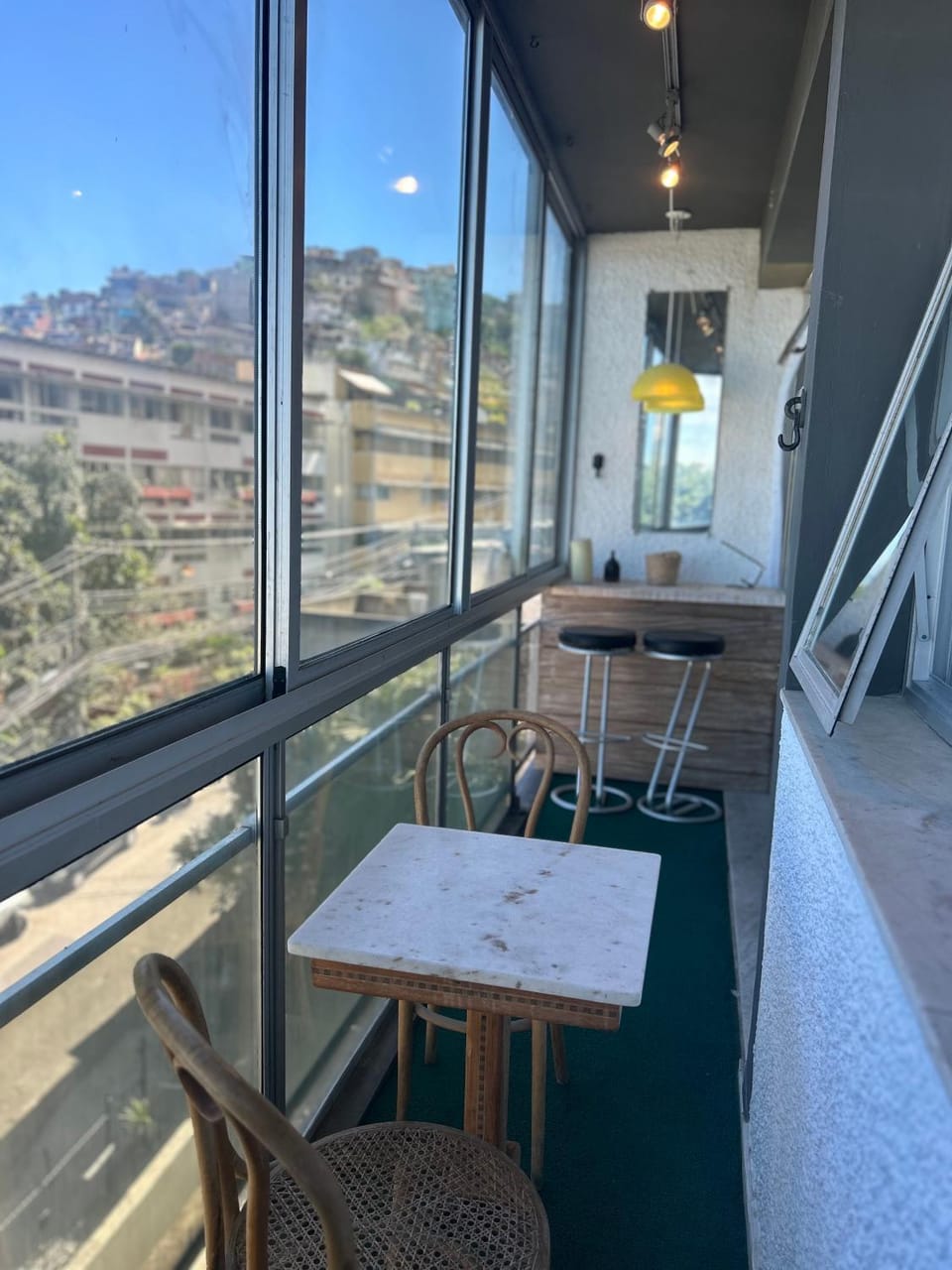 Day, Natural landscape, View (from property/room), Balcony/Terrace, Seating area, Dining area