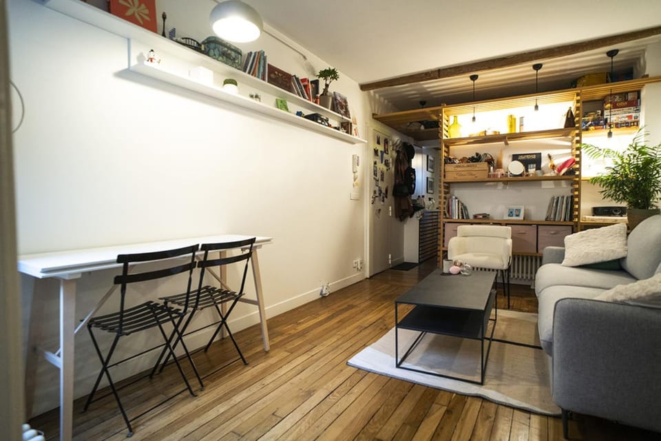Pretty 36 m near Buttes-Chaumont Apartment in Paris