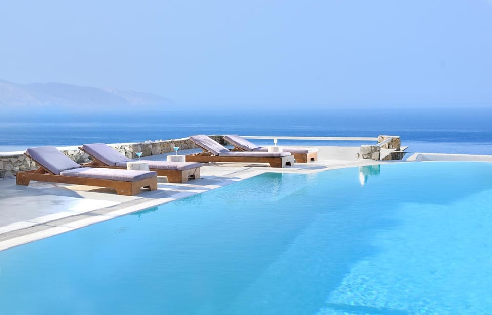 Day, Pool view, Sea view, Swimming pool