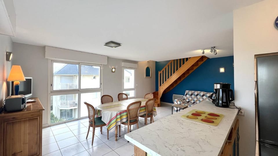 390 Appartement 3 chambres avec vue sur la Grande Plage de Saint-Cast Apartment in Brittany