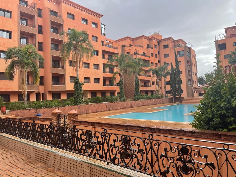 Property building, Pool view, Swimming pool