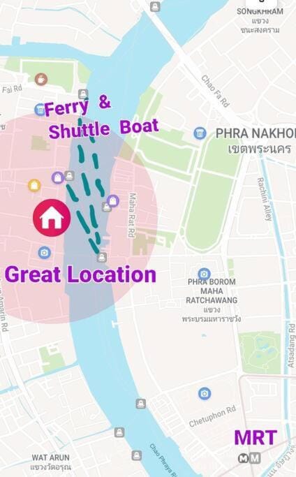 Old Town- mimi cozy studio *70 SQM good for family Apartment in Bangkok