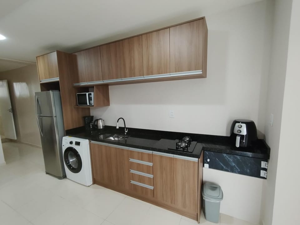 microwave, washing machine, kitchen