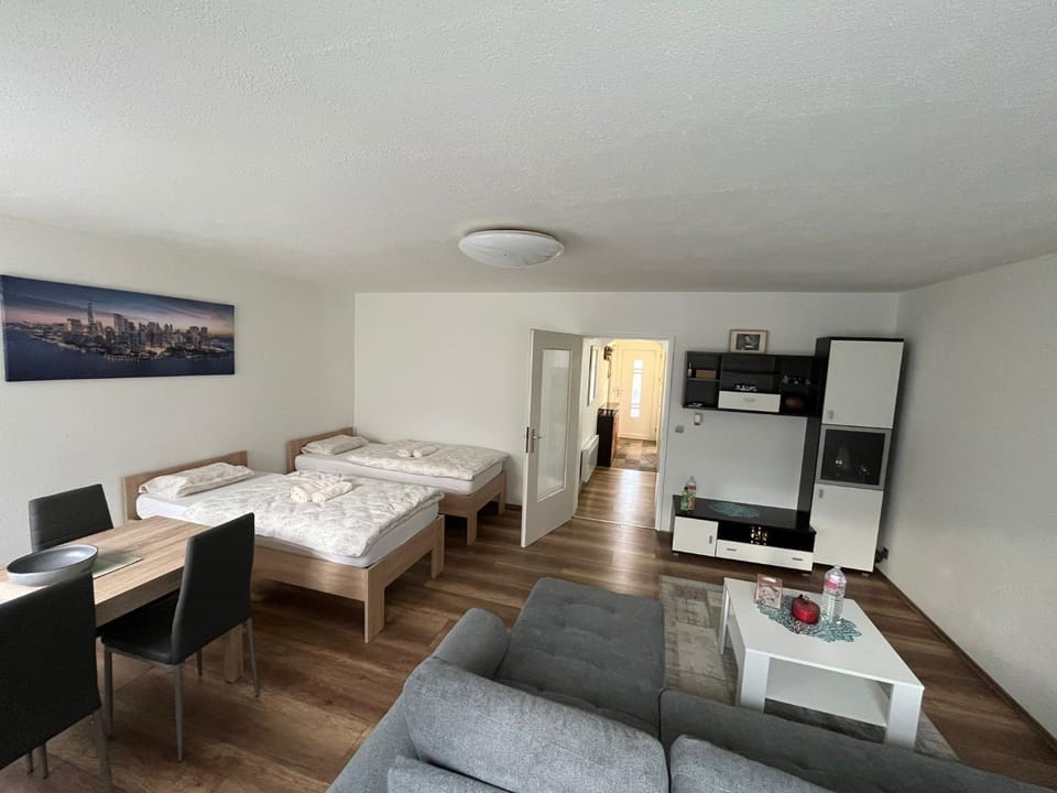 Living room, Bedroom