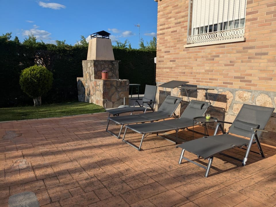 Patio, sunbed