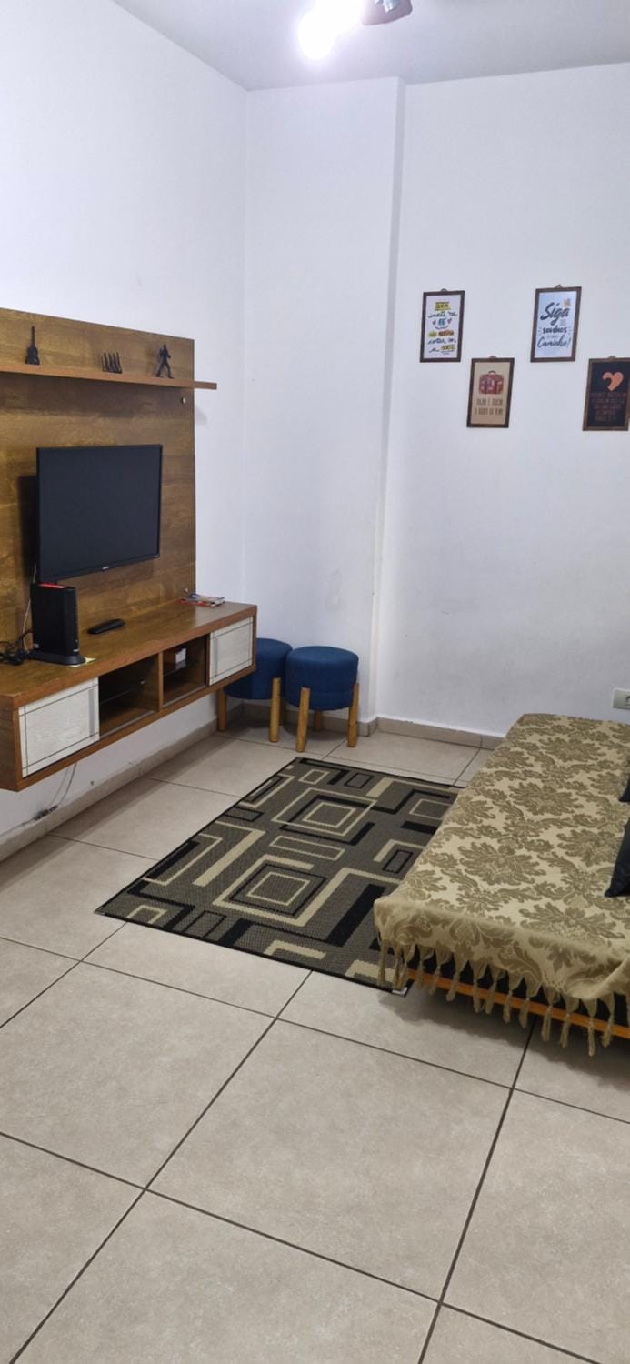 SALA LIVING NA QUADRA DA PRAIA Apartment in Santos