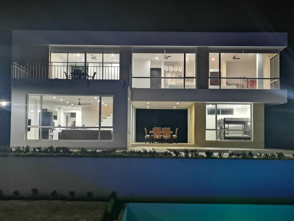 Night, Living room