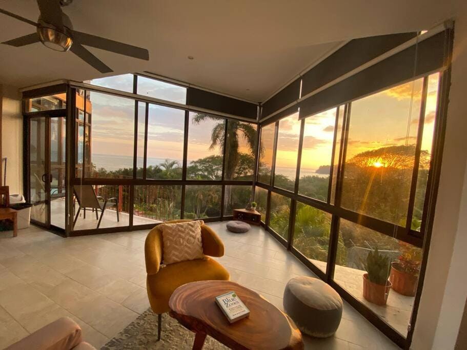 Modern condo with stunning ocean views in Samara House in Samara