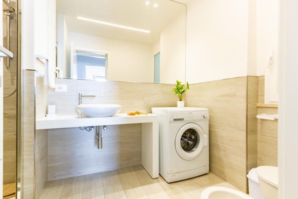 Toilet, Bathroom, washing machine