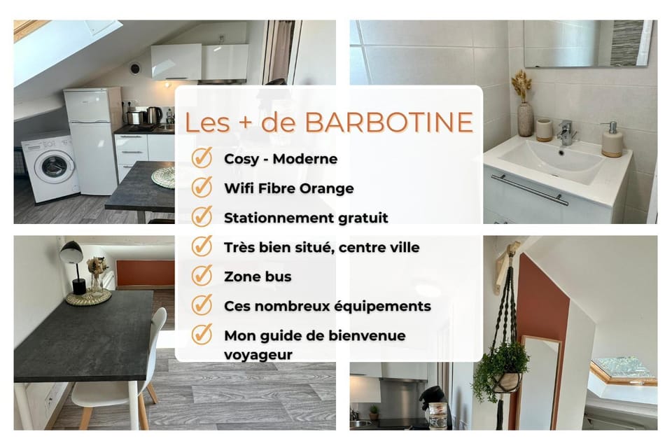 La Barbotine - Cosy - Centre ville Apartment in Bourgogne-Franche-Comté