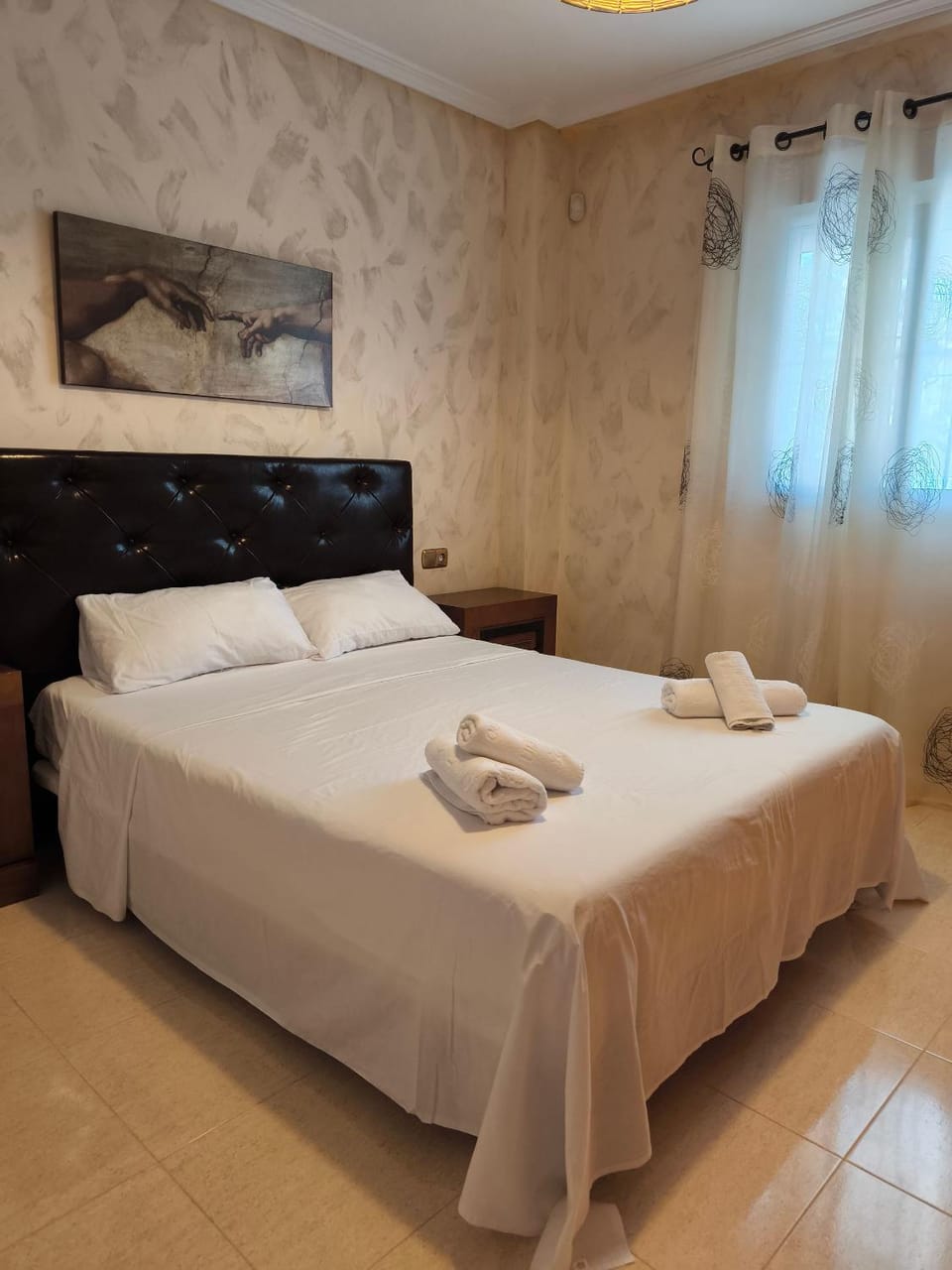 Bed, Decorative detail, Bedroom