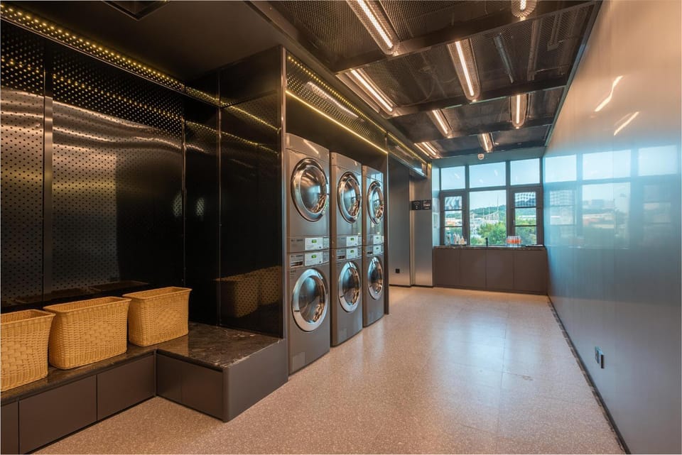 laundry, washing machine