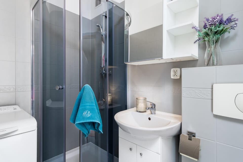 Shower, Toilet, Bathroom, towels