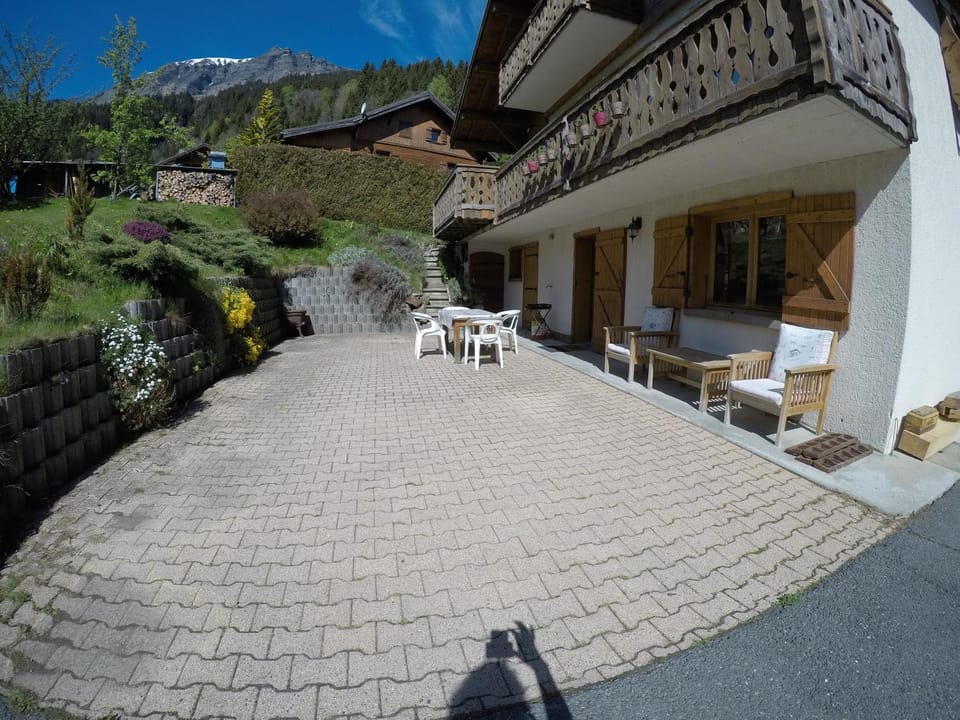 Property building, Patio