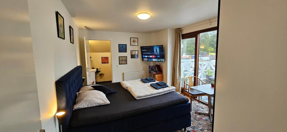 Bed, TV and multimedia