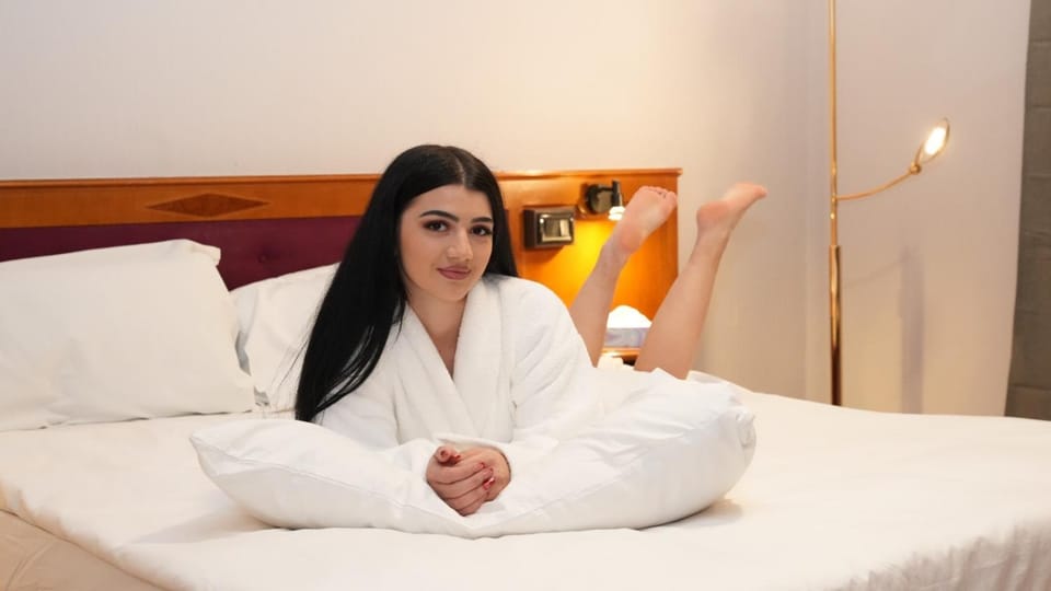 Bed, People, Bedroom