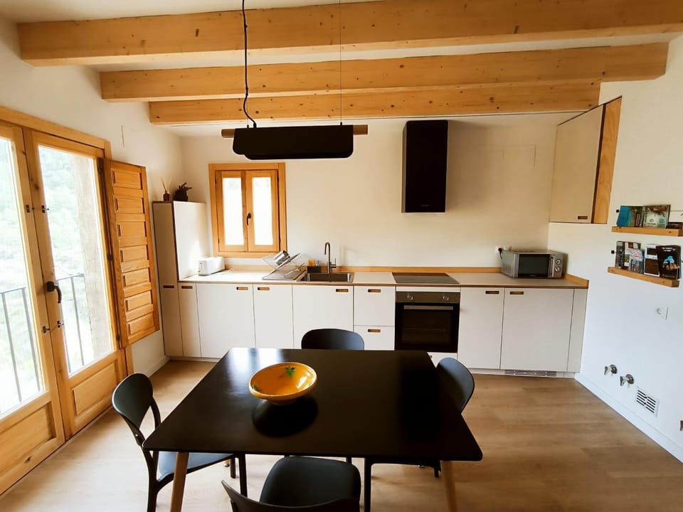 Kitchen or kitchenette, Dining area