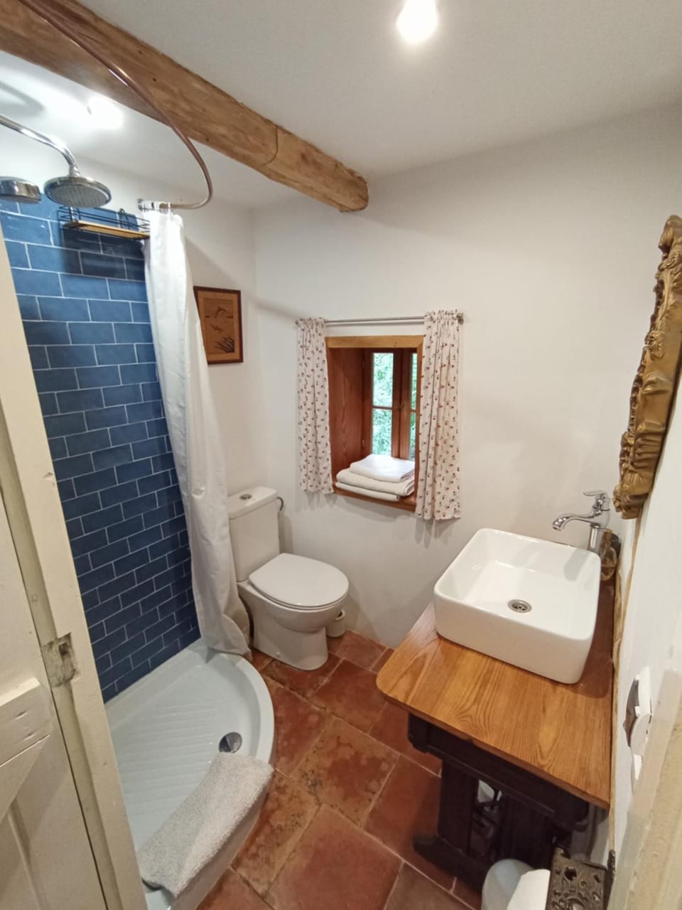 Shower, Toilet, Bathroom, towels