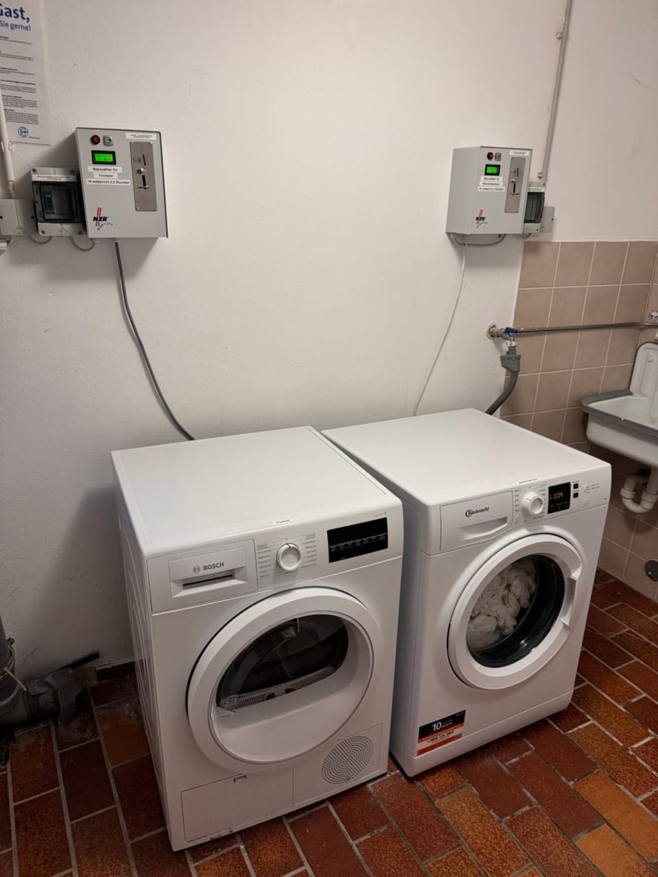 washing machine, dryer