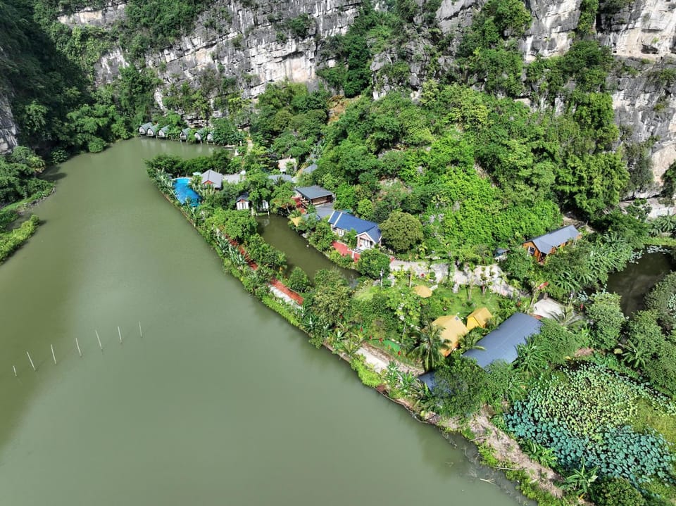 Natural landscape, Bird's eye view, Lake view, River view
