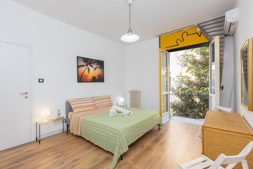 Property building, Living room, Bedroom