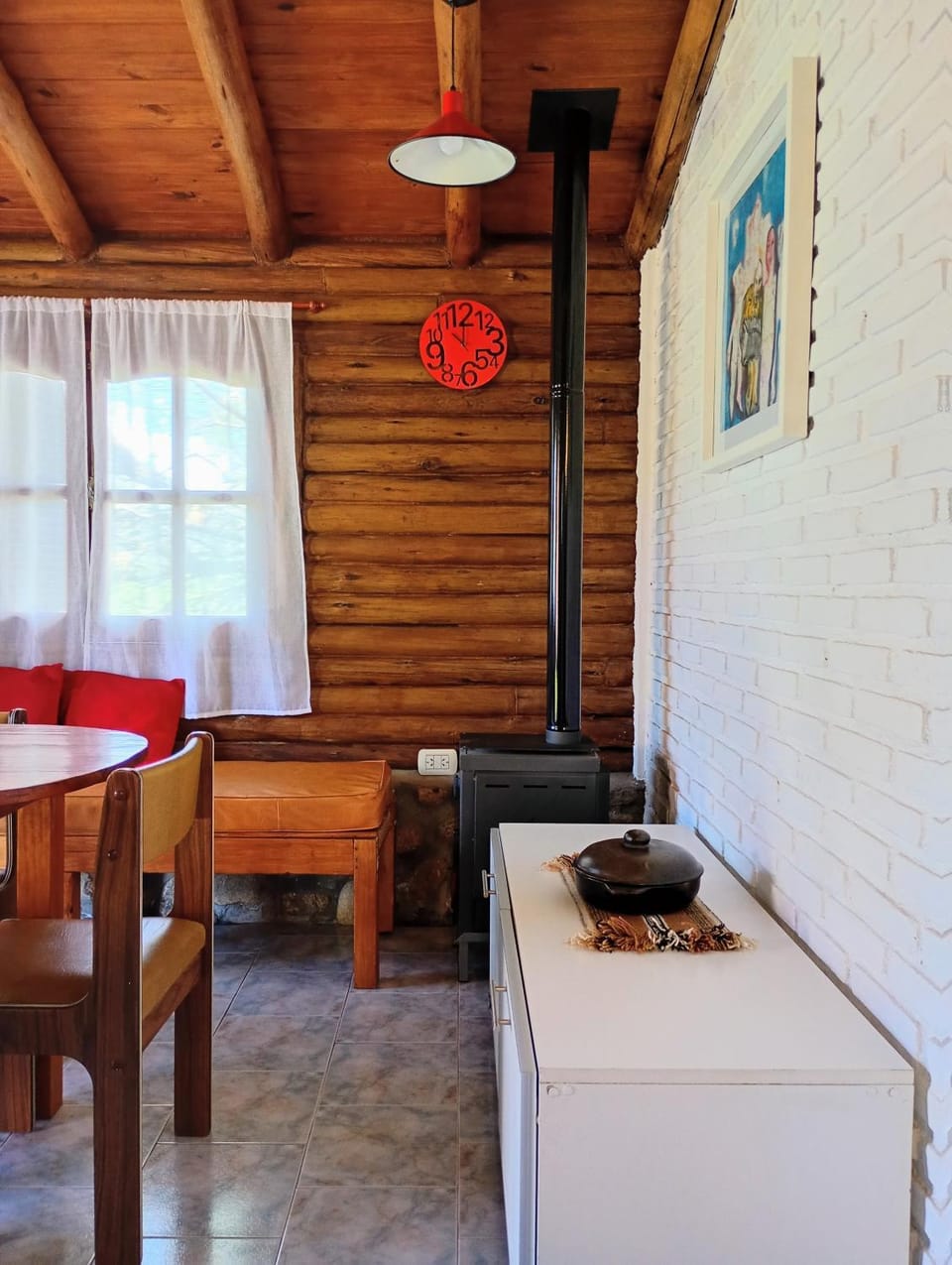 Cabaña de troncos en Nono, Córdoba Chalet in Nono