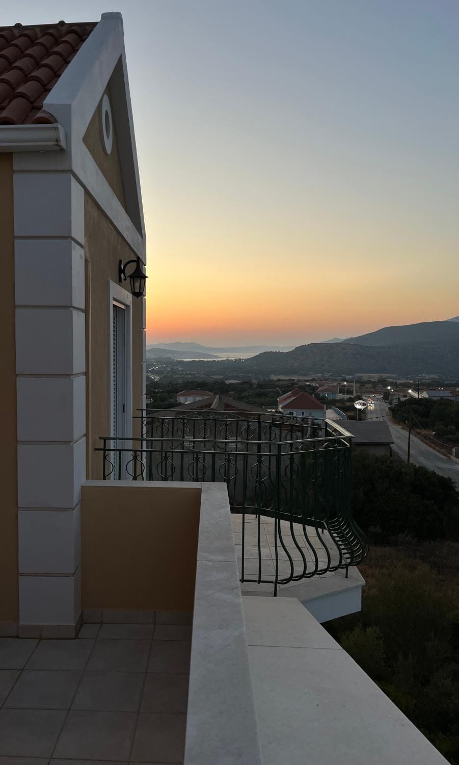 View (from property/room), Balcony/Terrace, Sunset