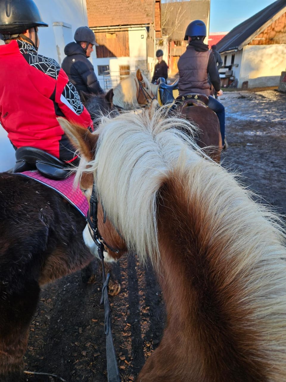 Horse-riding