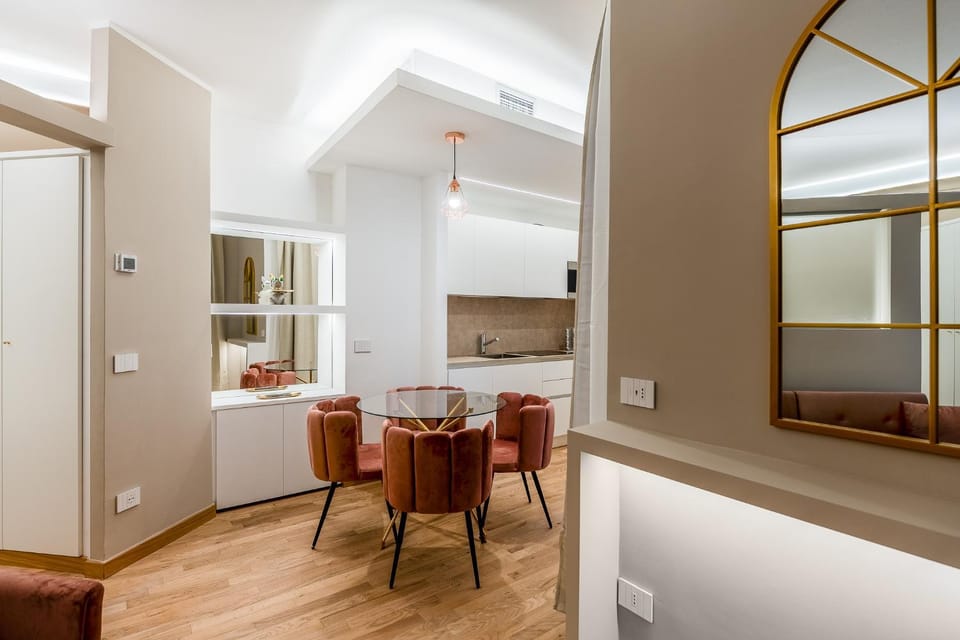 Kitchen or kitchenette, Living room, Seating area, Dining area, minibar, oven, pet friendly, stove