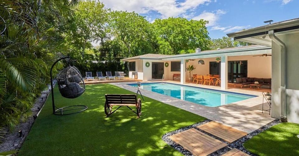 Garden, Pool view, Swimming pool