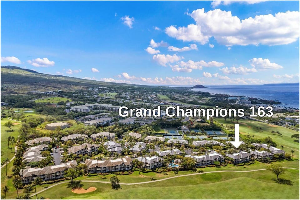 Grand Champions 163 · GC 163 2BD Wailea Condo w AC Pool Close to House in Wailea