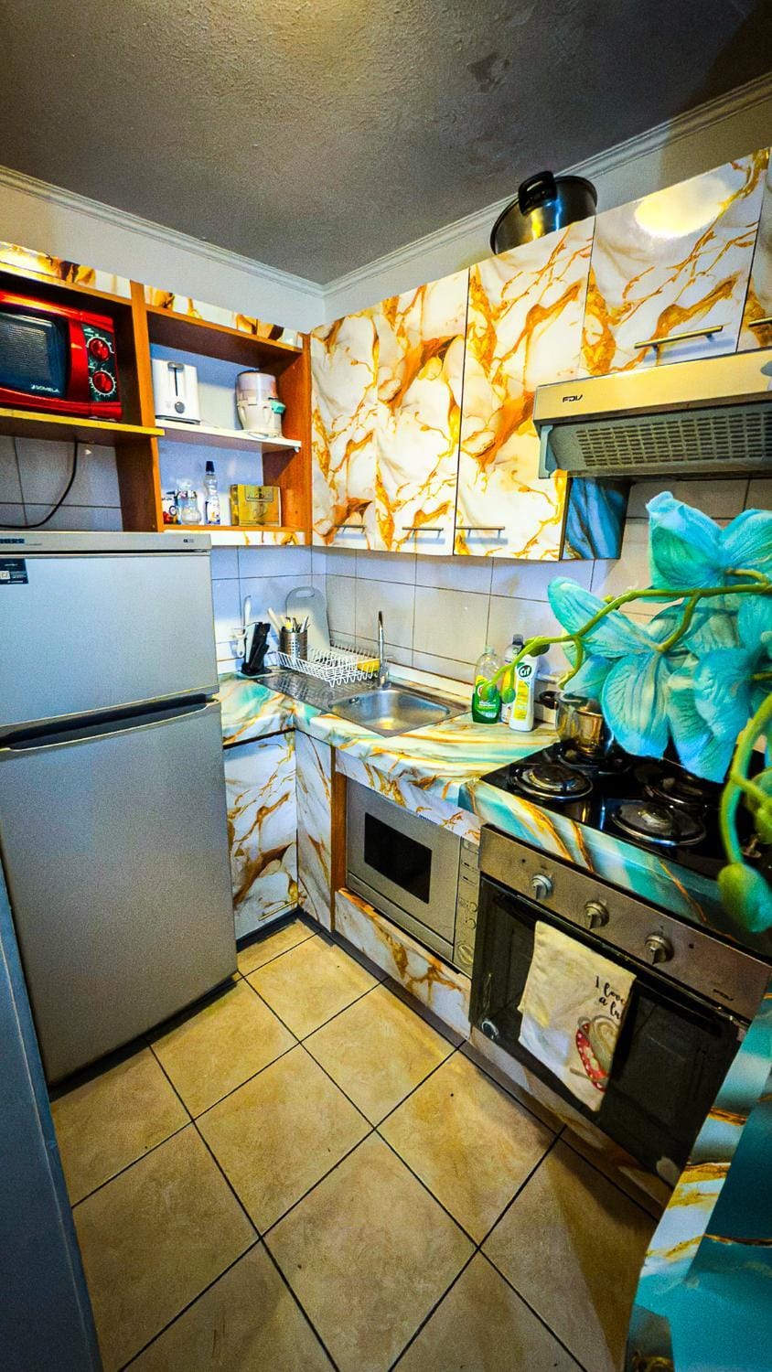 Kitchen or kitchenette, dishwasher, minibar, oven