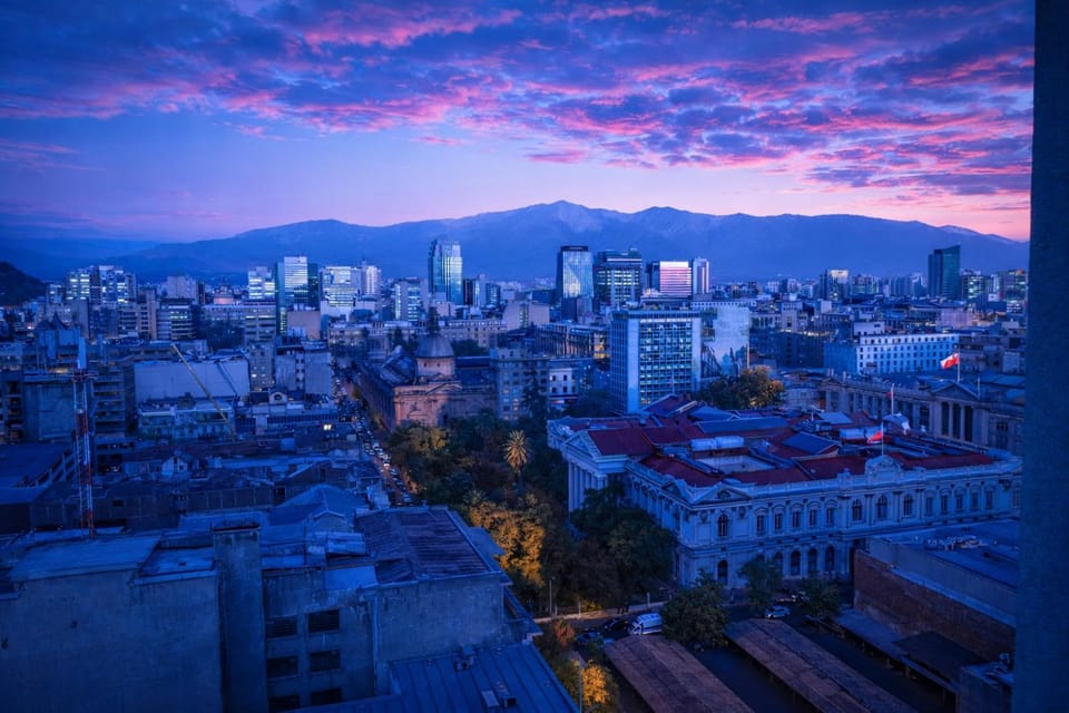 Off site, City view, Sunset