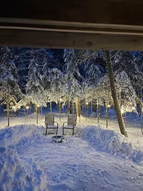 Night, Winter