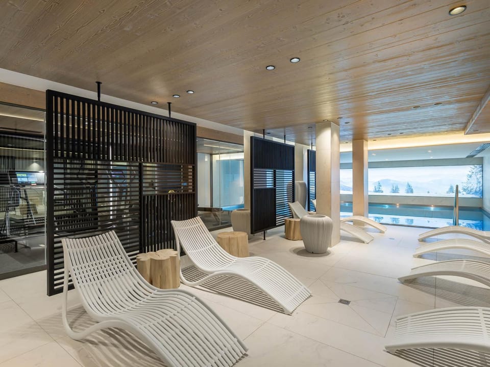 Chalet avec spa partagé, 5 chambres, piscine, parkings à Megève - FR-1-569-187 Apartment in Megève