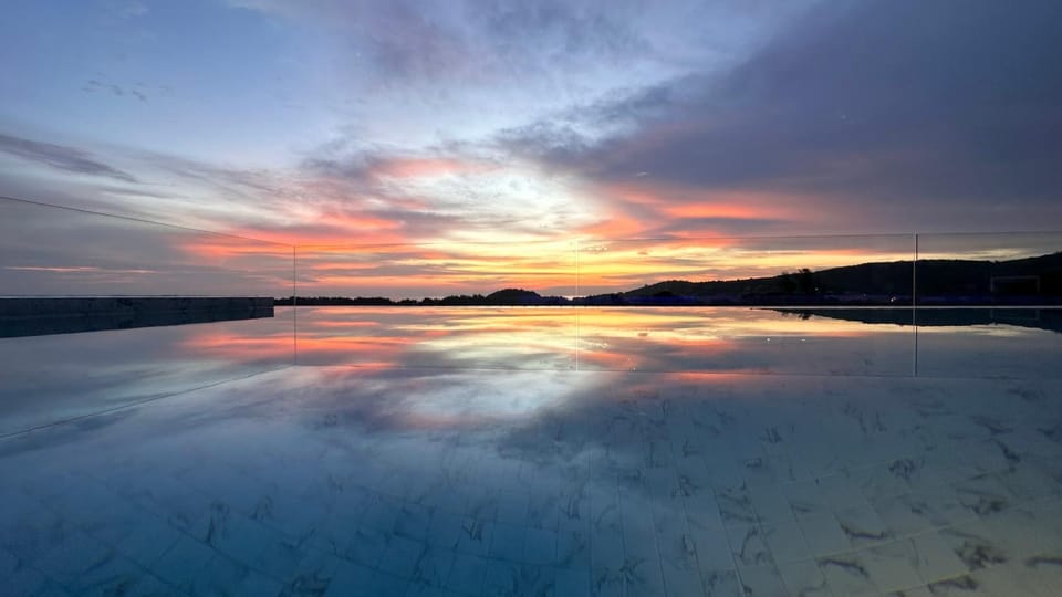 Sea view, Sunset