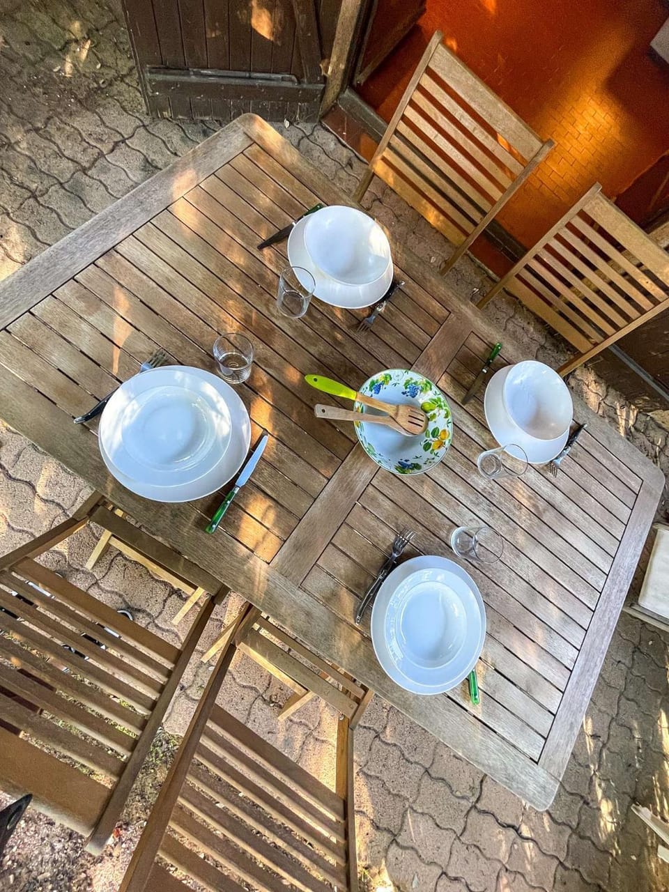 Patio, Dining area