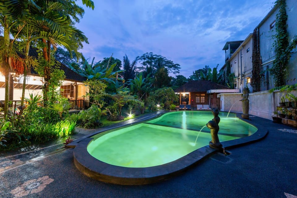 Natural landscape, Garden view, Pool view, Swimming pool