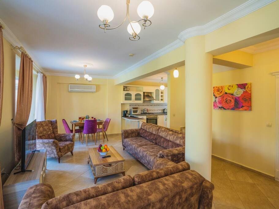 Çalış'ta Denize Sıfır 8 Kişilik Villa Pearl 9 Villa in Fethiye